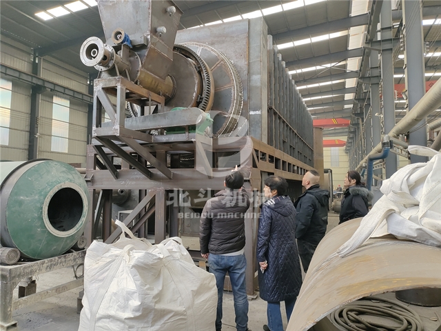 客戶到訪成人抖音视频機械考察秸稈成人抖音91视频