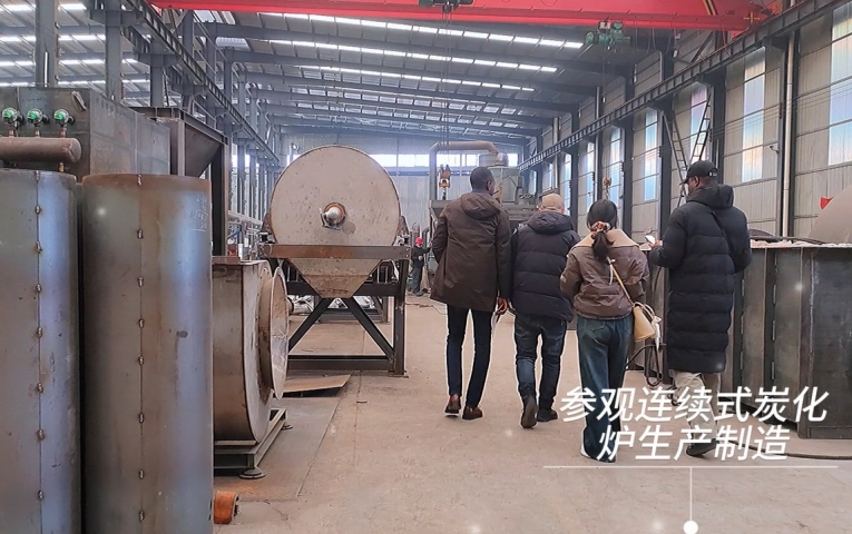 跨越萬裏尋合作,非洲客戶赴鞏義成人抖音视频考察連續式成人抖音91视频